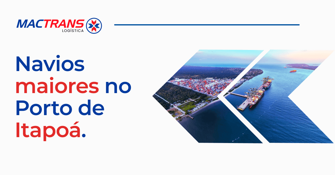 Obras na Baía da Babitonga vão permitir navios maiores no Porto de Itapoá e São Francisco do Sul